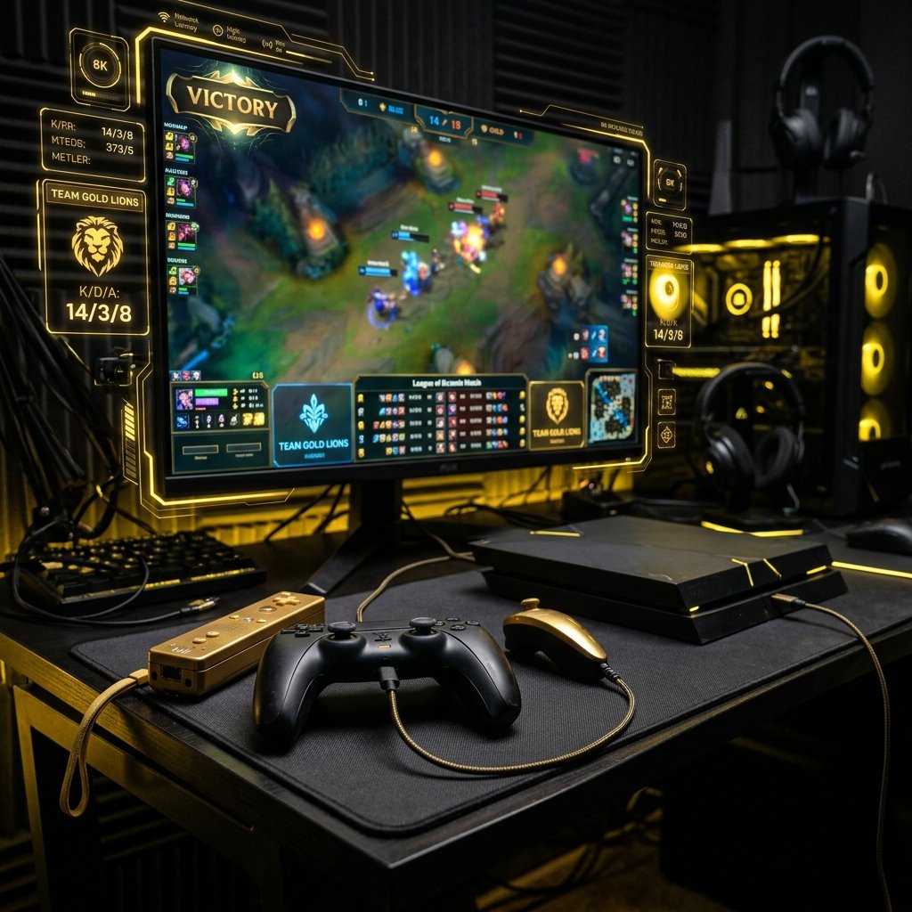 KOPIZZA Gaming Terrace Setup